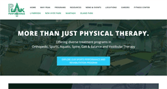 Desktop Screenshot of peakptfit.com